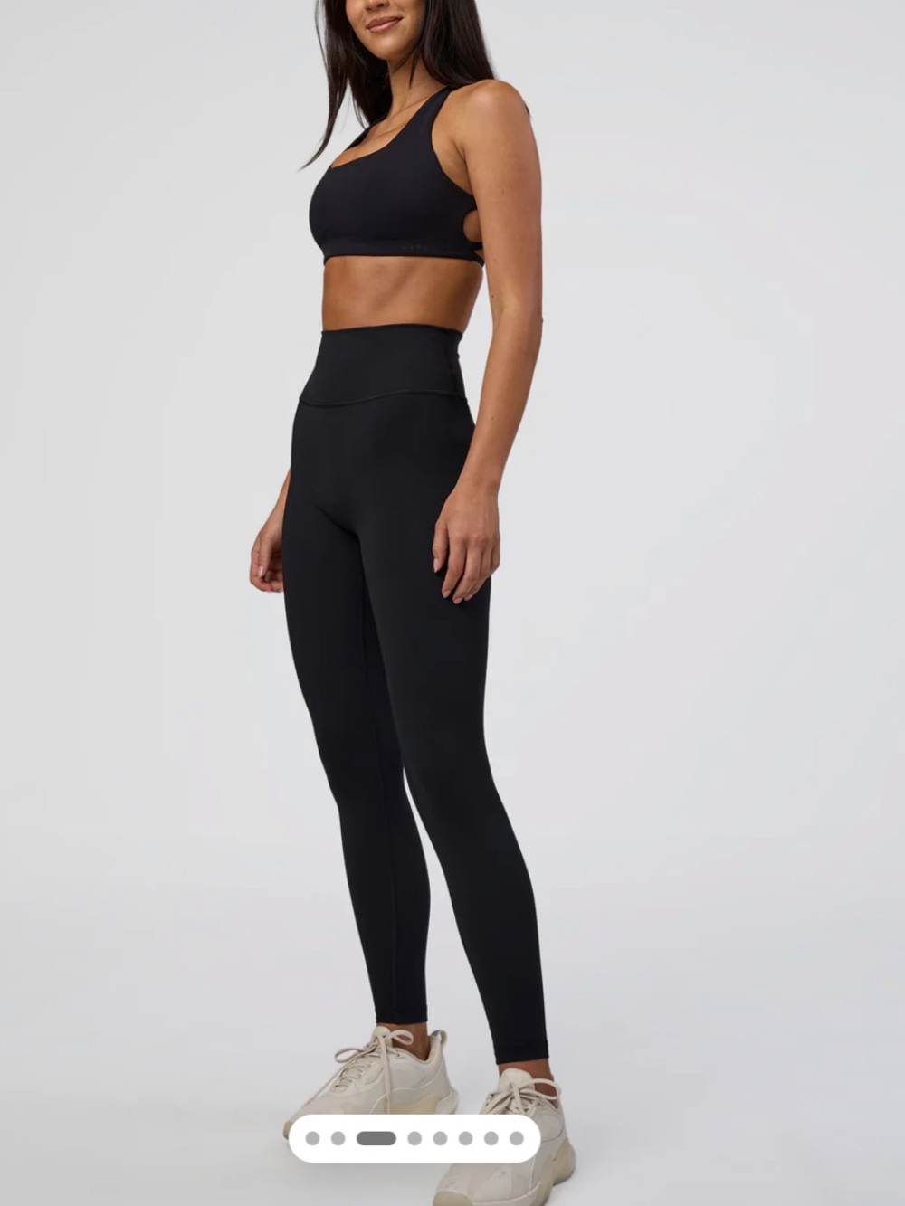 LSKD Fusion Ultra High Rise Full Length Legging Medium Black NWT Tight